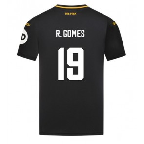 Billiga Wolves Rodrigo Gomes #19 Bortatröja 2024-25 Kortärmad